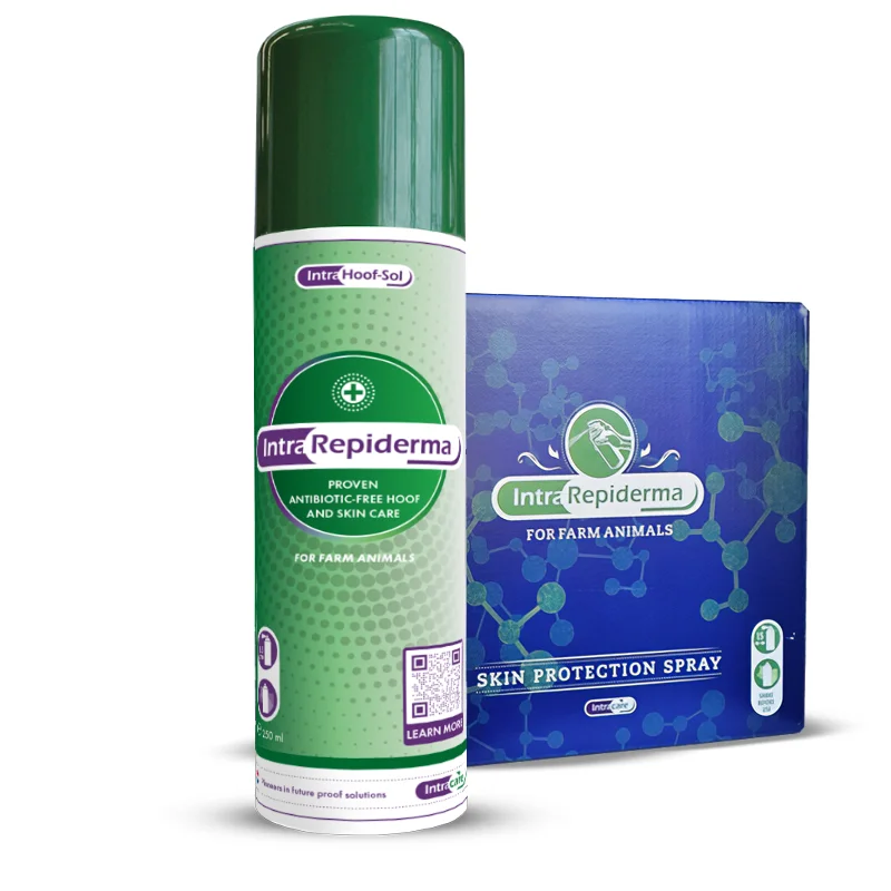 Repiderma — veterinary health product supporting skin regrowth after foot rot treatment